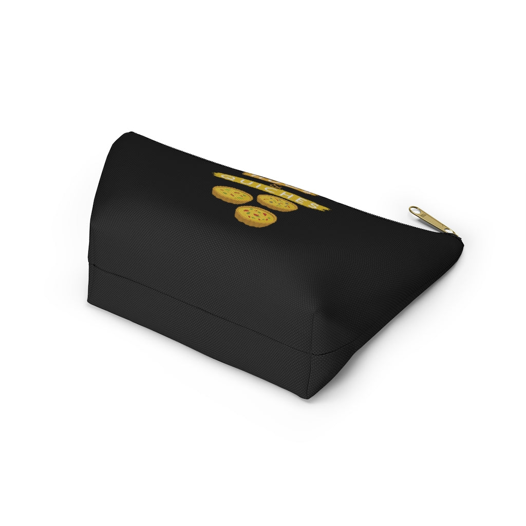 Hugs &amp; Quiches Accessory Pouch