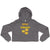 Hugs & Quiches Crop Hoodie